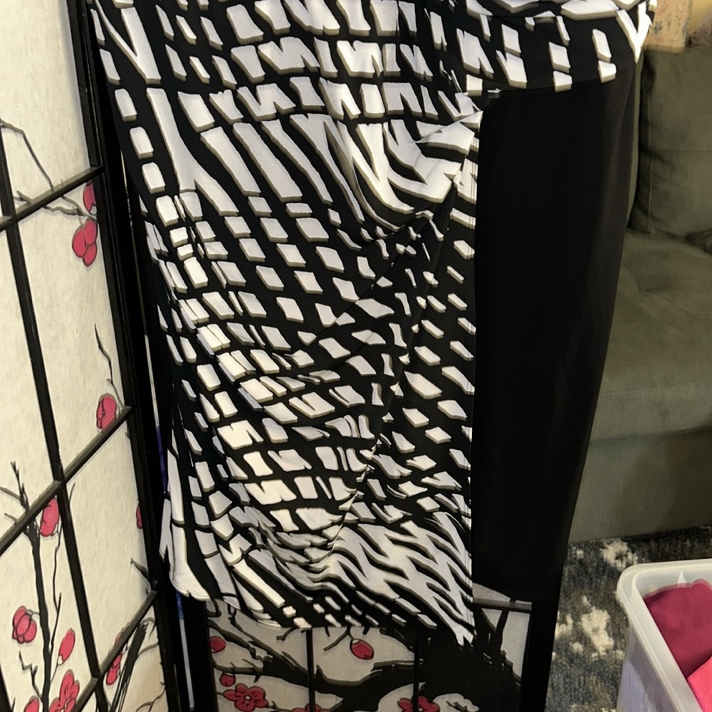 NWT Lane Bryant Faux Wrap Around Dress - Picture 5 of 10